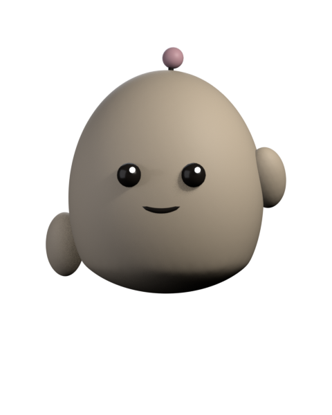 Vibe, la mascotte, fait coucou